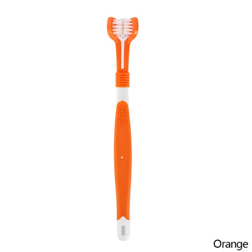 Three Sided Pet Toothbrush