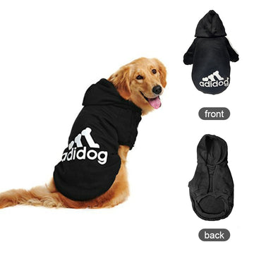 Soft Fleece Adidog Hoodie - Small & Large Dogs