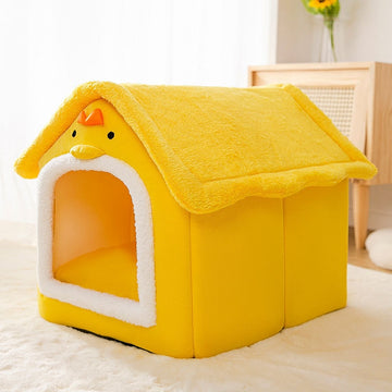 Warm Plush Pet House